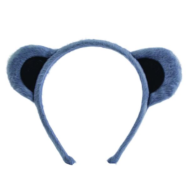 Bristol Novelty Animal Ears - Grey - 