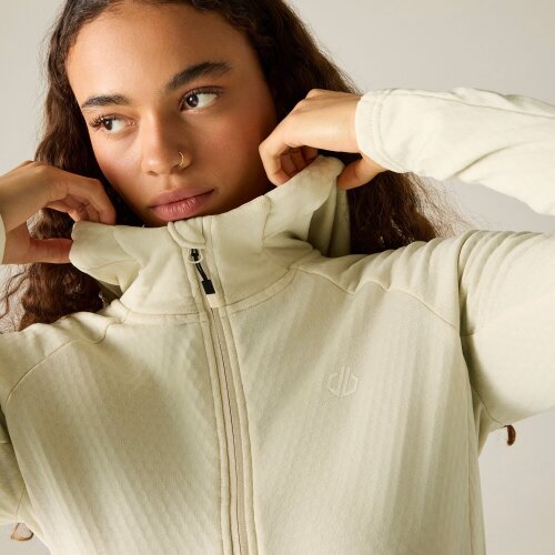 Dare 2B Womens Ventura Stretch Hooded Midlayer - Almond Milk