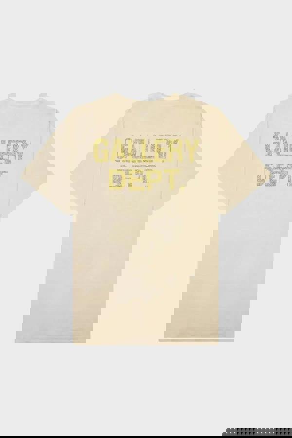 Gallery Dept. Breaking News T Shirt Beige