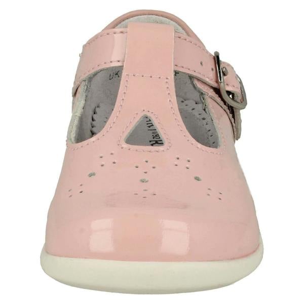 Start-rite Girls Startrite Cut Out Detailed T-Bar Shoes - Swirl