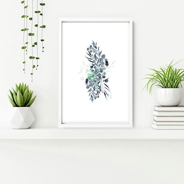 Botanical prints | set of 3 Framed wall art