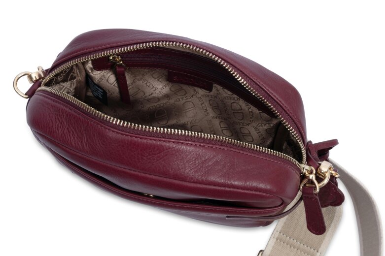 SADDLER Laura Leather Camera Bag - Handmade by Saddler – Compact, Stylish & Practical