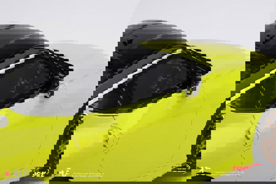 TSM Nissan Fairlady Z Proto Spec 2023 Ikazuchi Yellow RHD 1:18 Scale TSM TS0415