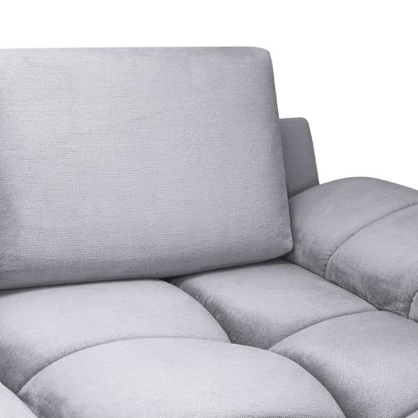 Furnishings For Less Zura Plush Velvet Large 3 + 2 Sofa Suite | Cream, Grey or Mocha