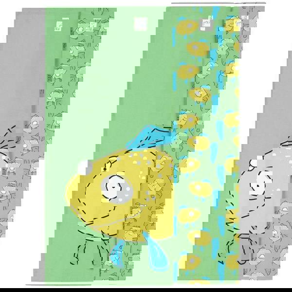 Lazy Jacks Fish Tea Towel (Pack of 2) - Light Green