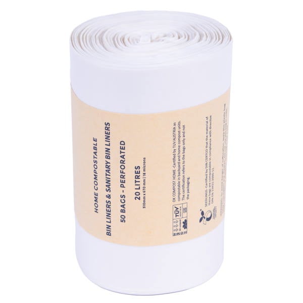 ProKleen Pro-kleen Sanitary Bin Liner Bags, 50 Hygienic Trash Rubbish Disposal Bags for 20L Sani
