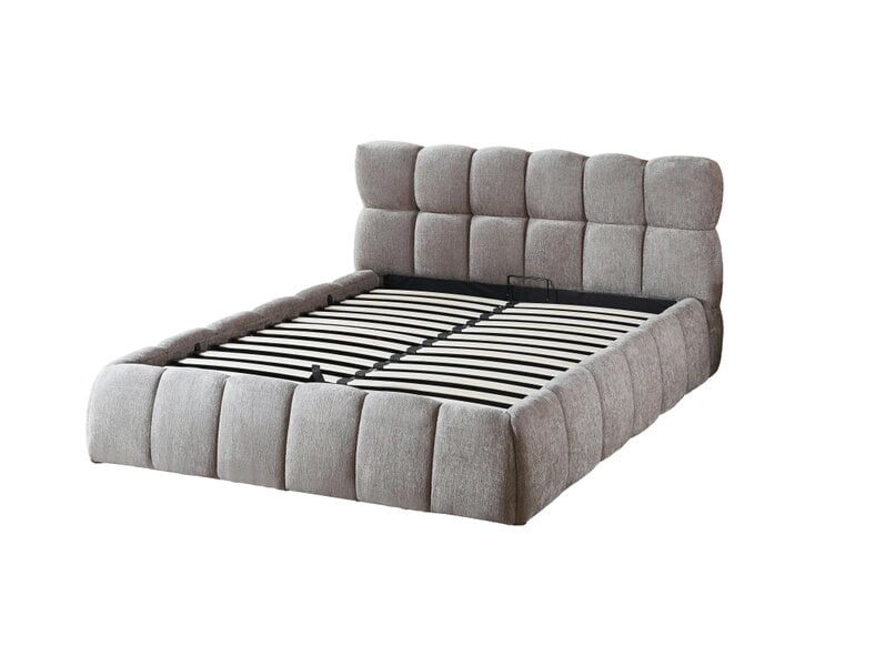 Outdoor Living The Maya Upholstered Soft Plush Ottoman Bed Frame