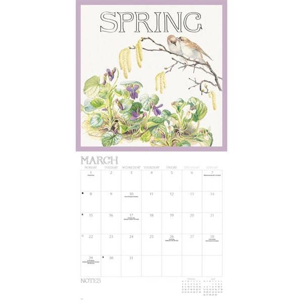 Edith Holden, A Country Diary Calendar 2027, Wall Calendars, Month To View, Art, Gift