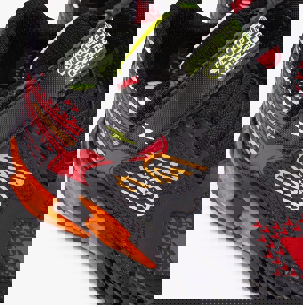 Skechers 400138N/BKRD FLEX-GLOW BOLT Boys Trainers Black/Red