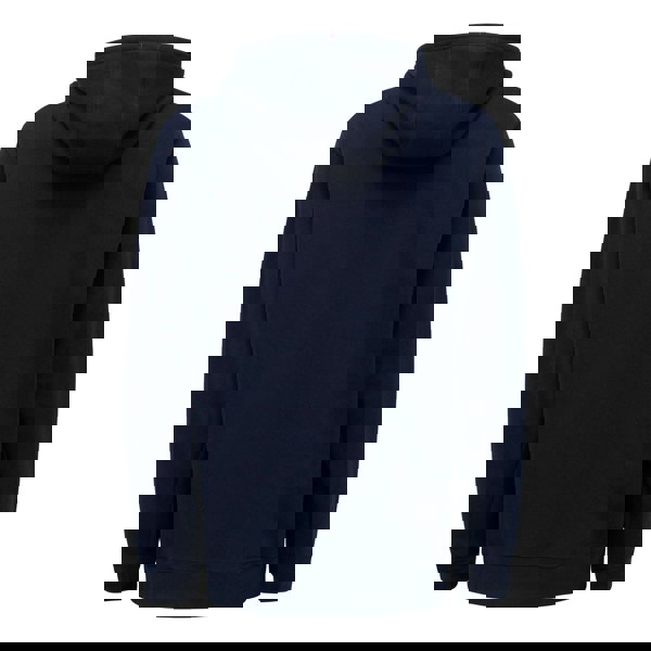 Hard Yakka Brushed Fleece Polyester Men's Blue Hooded Sweatshirt