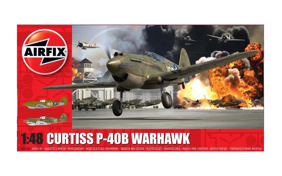 Airfix US Curtiss P-40B Warhawk (1:48 Scale)