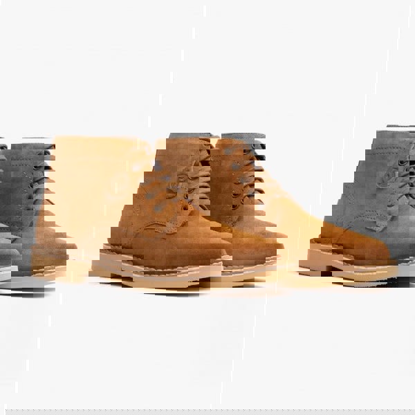 Popps RANGER Mens Desert Boots Cognac