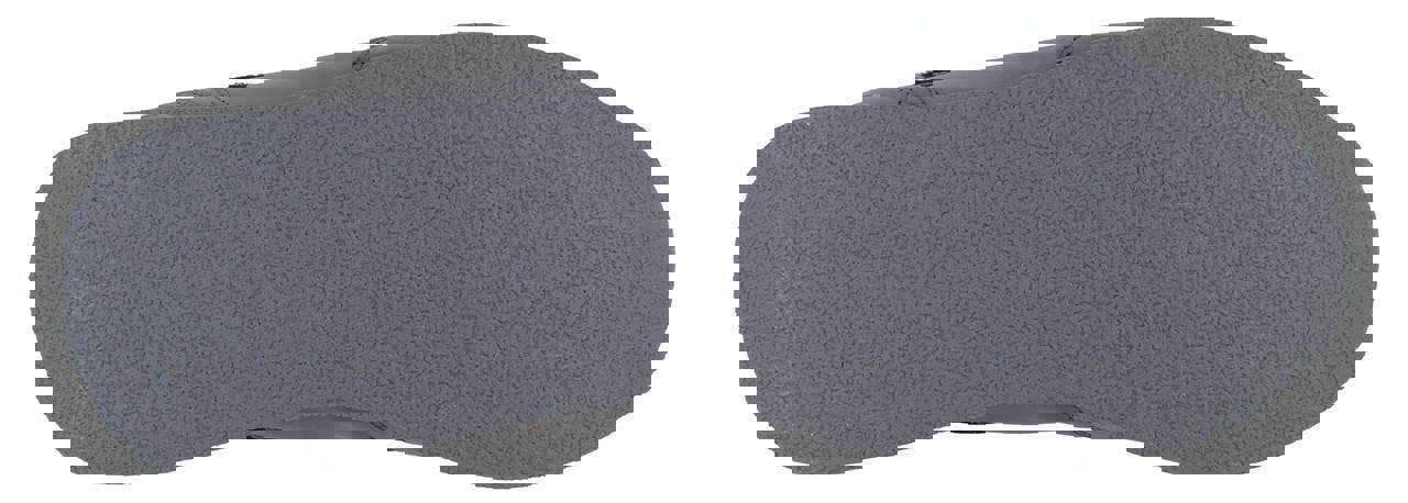 Crown King Mens/Womens Leather Lace Up/Touch Fasten Crown Green Bowls Sports Shoes Trainers, view of the bottom sole showing slip-resistant textured grip