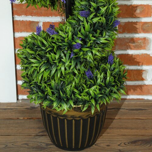 Wyld Haus Ribara Set Of 2 Artificial Lavender Style Trees 115cm