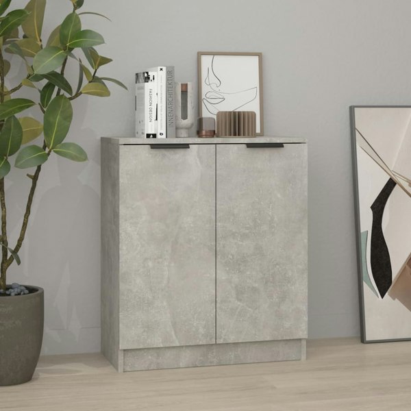 Berkfield Sideboard Concrete Grey 60x30x70 cm Engineered Wood