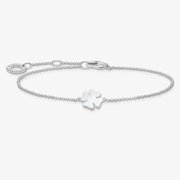 THOMAS SABO Silver Cloverleaf  Bracelet A1990-001-21-L19V