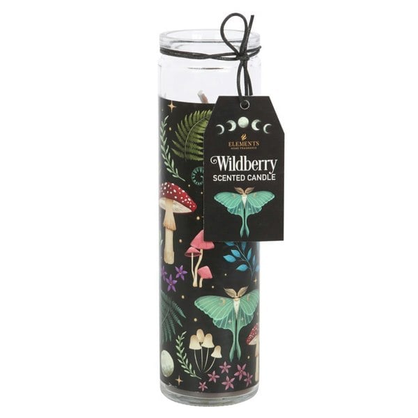 Something Different Wildberry Scented Candle - Black