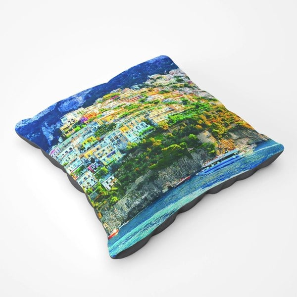 Warren Reed Positano, Amalfi Coast Floor Cushion