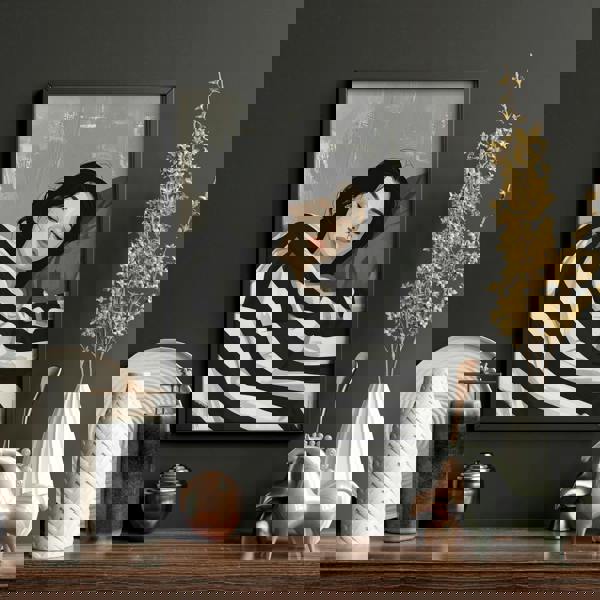 Extra Large Wall Art For Living Room | Set of 3 Boho Women Wall art Prints