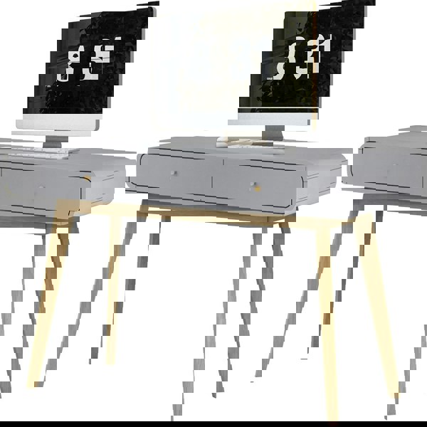 Dorel Home Cassie Desk 2 Drawers GreyGrey120x50x79cm