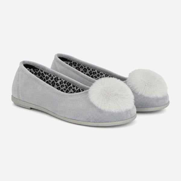 Sleepers JULIE Full Slippers Slippers   in  Grey