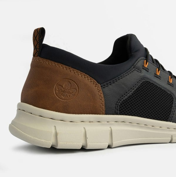 Rieker B7796-14 Mens Shoes Blue