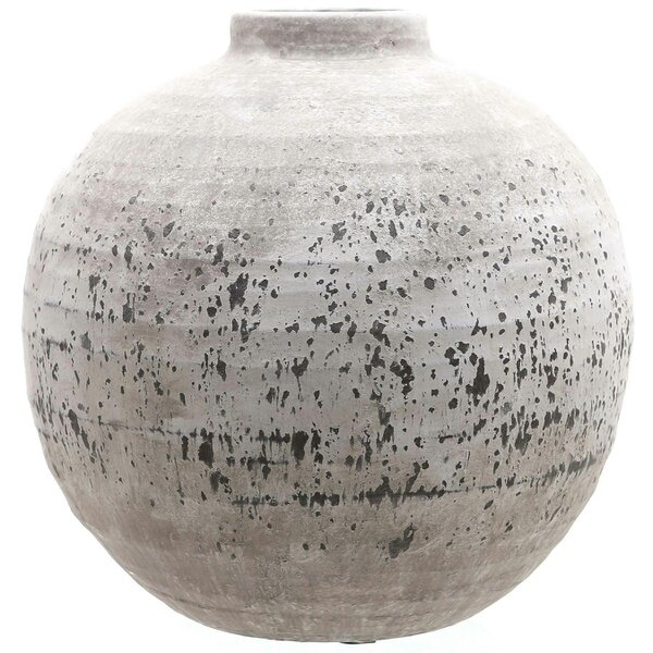 Wyld Haus Sunvale Large Weathered Stoneware Ceramic Vase