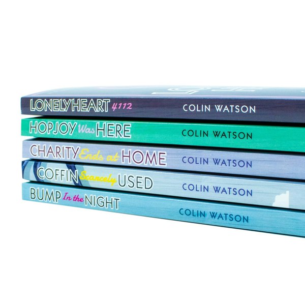 Farrago Flaxborough Mysteries 5 Books Set By Colin Watson (Lonelyheart 4122, Hopjoy Was Here & more