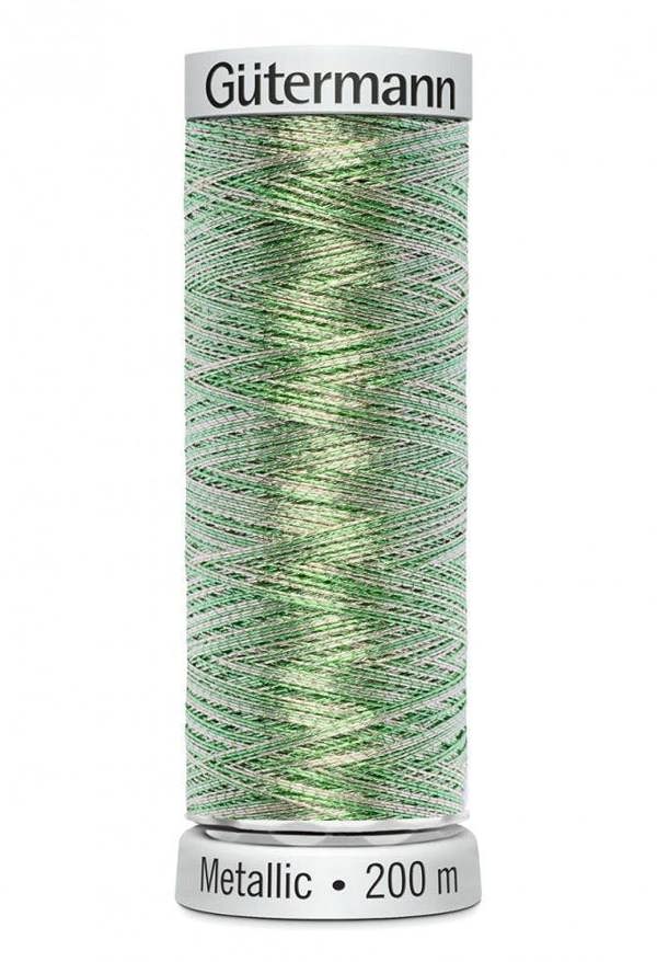 Gutermann Sulky Metallic Embroidery Thread 200m Polyamide, Polyester Thread Suitable For Embroidery