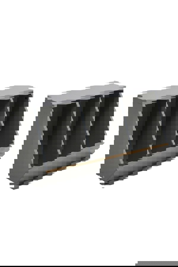 Living and Home 40cm H Double Layer Open Toy Clothing and Bookcase Management Cabinet