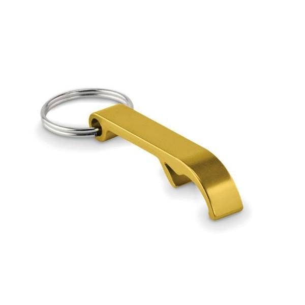 MidOcean Ovikey Recycled Aluminium Keyring - Gold - 