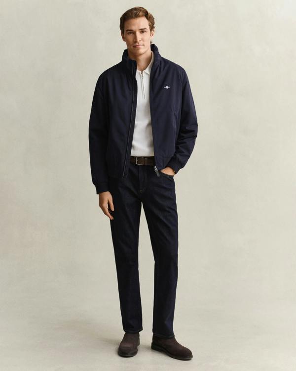 GANT Mens Classic Regular Fit Jeans - 960 Dark Blue | CHO | Designer Mens Jeans