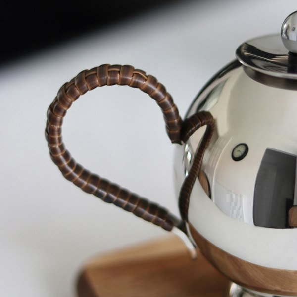 Spheres Tea Infuser Small Wicker Handle - Nick Munro