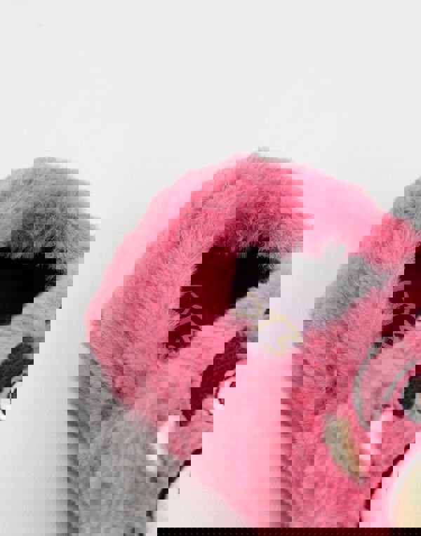 Disney Girls Pink Toy Story Lotso Slip On Loafer Slippers