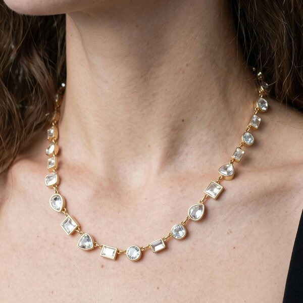 Uchi & Soto Kin Mixed Stone Gold Necklace