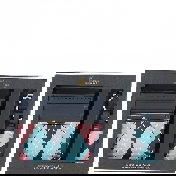 Gabicci Real Leather Card Holder & Key Ring Gift Set : GB-302-GS