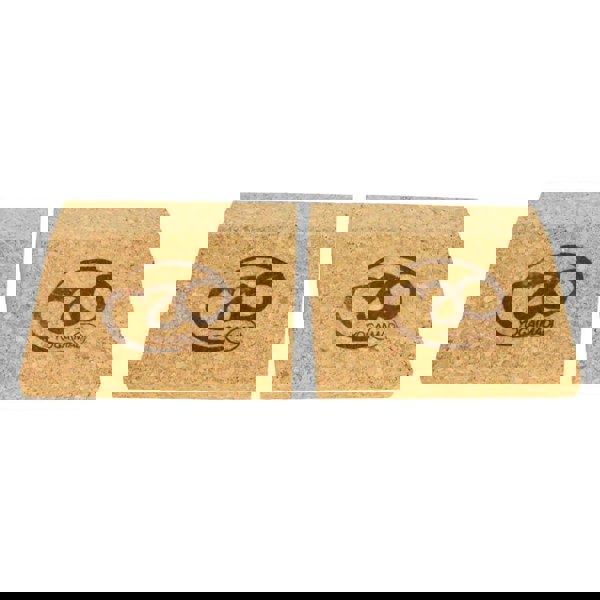 Fitness Mad Yoga Mad Mini Cork Yoga Wedge (Pack of 2)