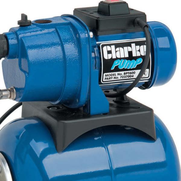 Clarke International Clarke BPT600 1" 600W 50Lpm 35m Head Booster Pump (230V) - Water Booster Pump