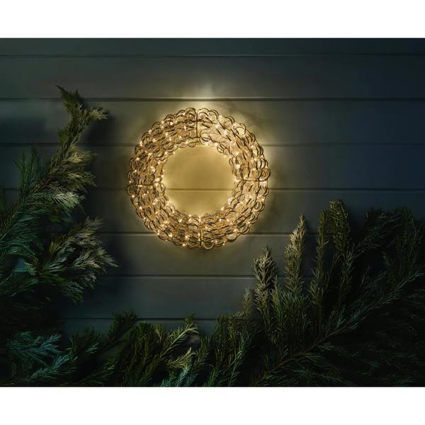 Titan Gold Wreath 50cm LV