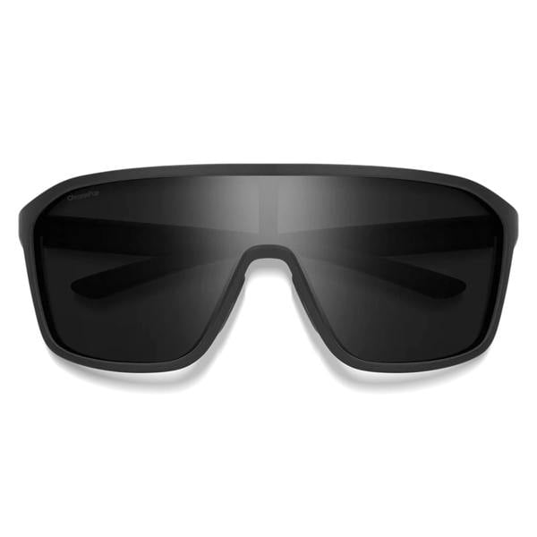 Smith Sunglasses Boomtown 003 X6 Matte Black ChromaPop Red Multilayer