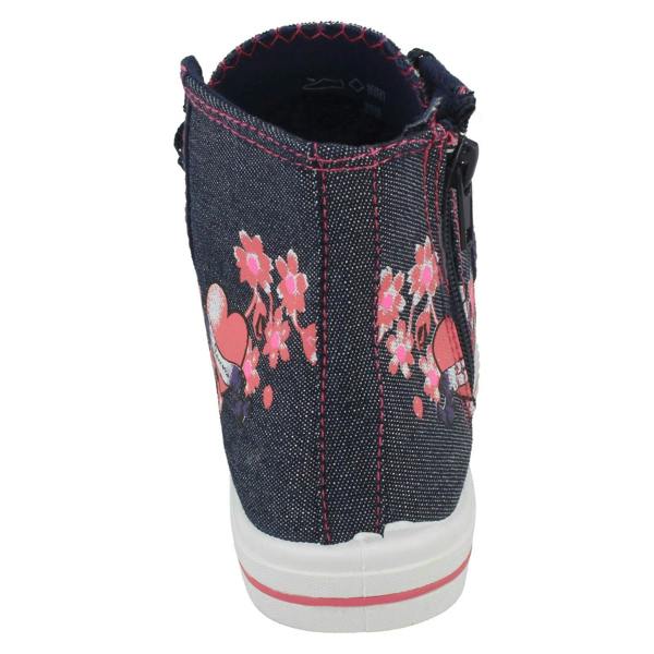 Girls Air Tech Hi Top Baseball Style Boots Rollar