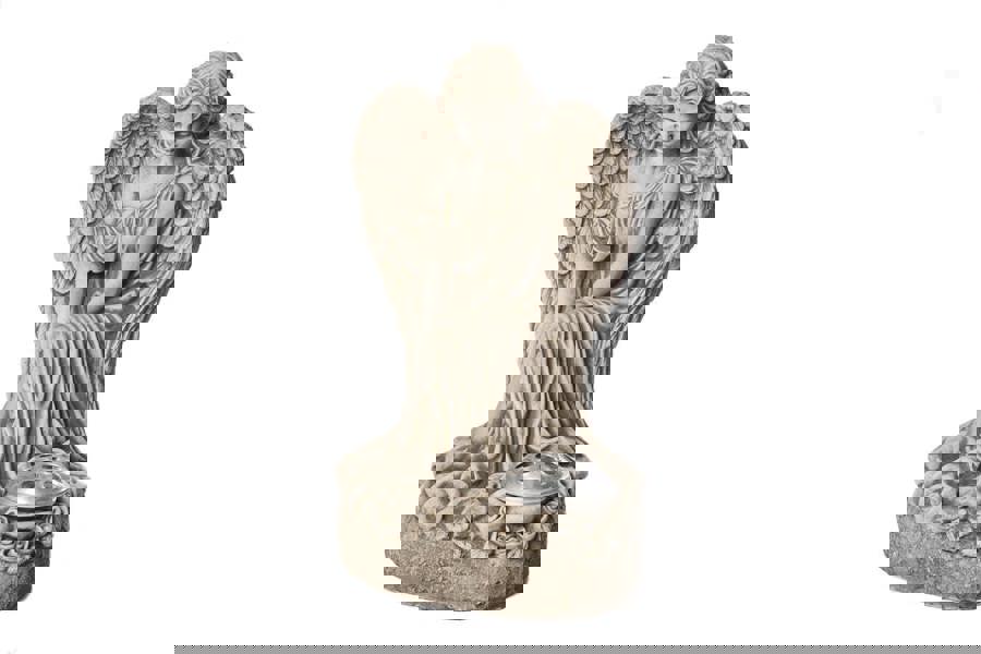 Female Angel Memorial Stone Garden Ornament