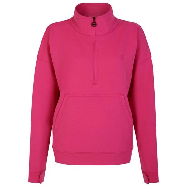 Dare 2B Womens/Ladies Laura Whitmore Recoup II Half Zip Sweatshirt - Pure Pink