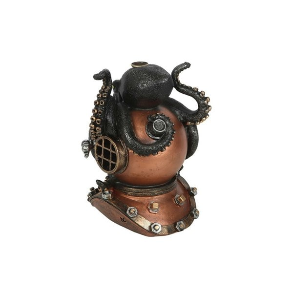 Serano Kraken on Diver's Helmet Backflow Incense Burner