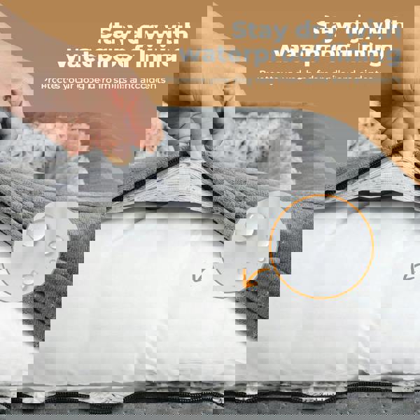 Skylos Orthopedic Pet Bed Dog Memory Foam Cushion Calming Washable Extra Large