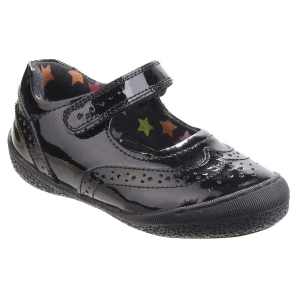 Hush Puppies Rina Junior Patent Leather Girls's Patent Black Shoes