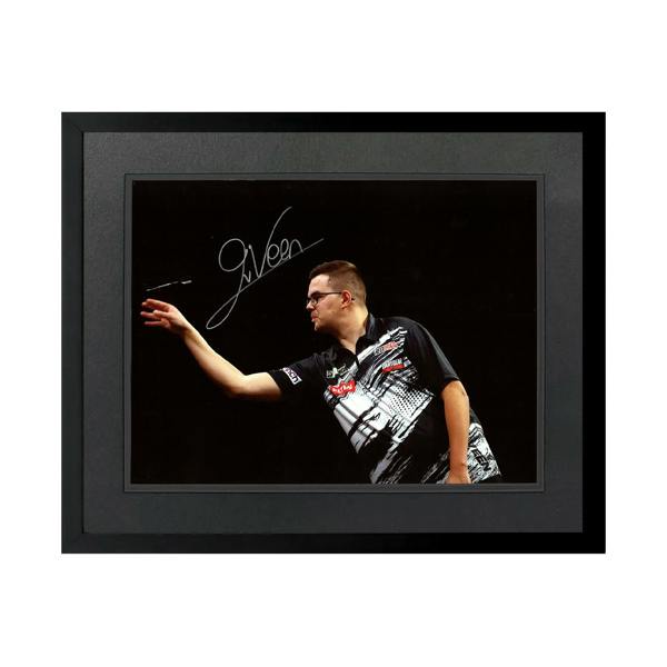 Gian van Veen Signed 16x12 Image Deluxe Mount Frame #2