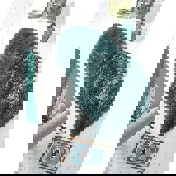 Origins Genuine Sheepskin Forest Green