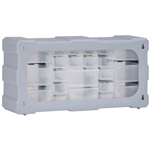 Berkfield Multi-drawer Organiser with 22 Drawers 49x16x25.5 cm
