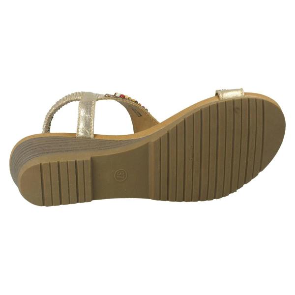 Savannah Ladies Savannah Wedge Heeled Sandals F12125